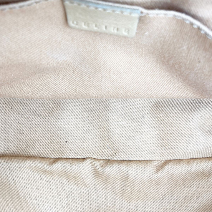 CELINE セリーヌ 
 ブギーバッグ CE00/34 ハンドバッグ 
レザー ベージュ