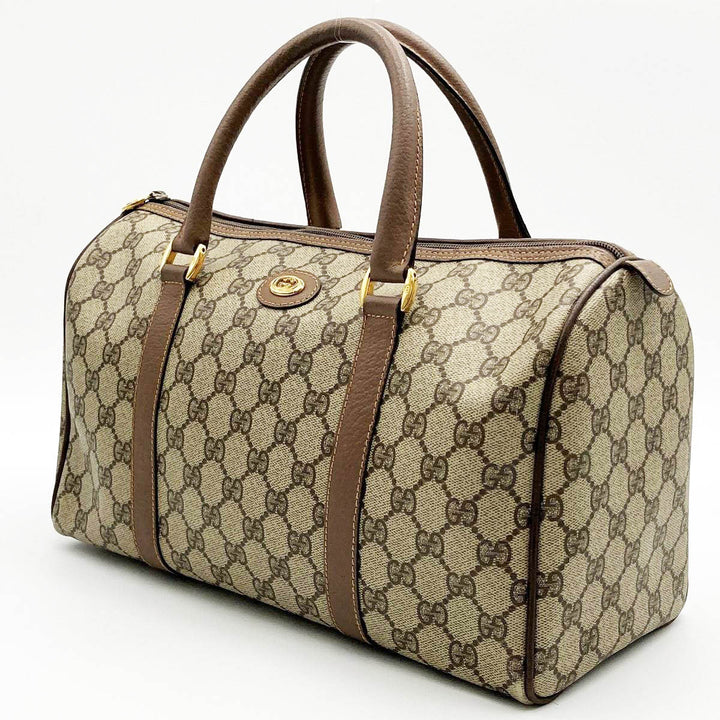 GUCCI グッチ 
 002 23 6842 ボストンバッグ 
GGスプリームキャンバス ブラウン