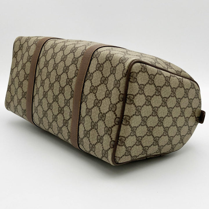 GUCCI グッチ 
 002 23 6842 ボストンバッグ 
GGスプリームキャンバス ブラウン