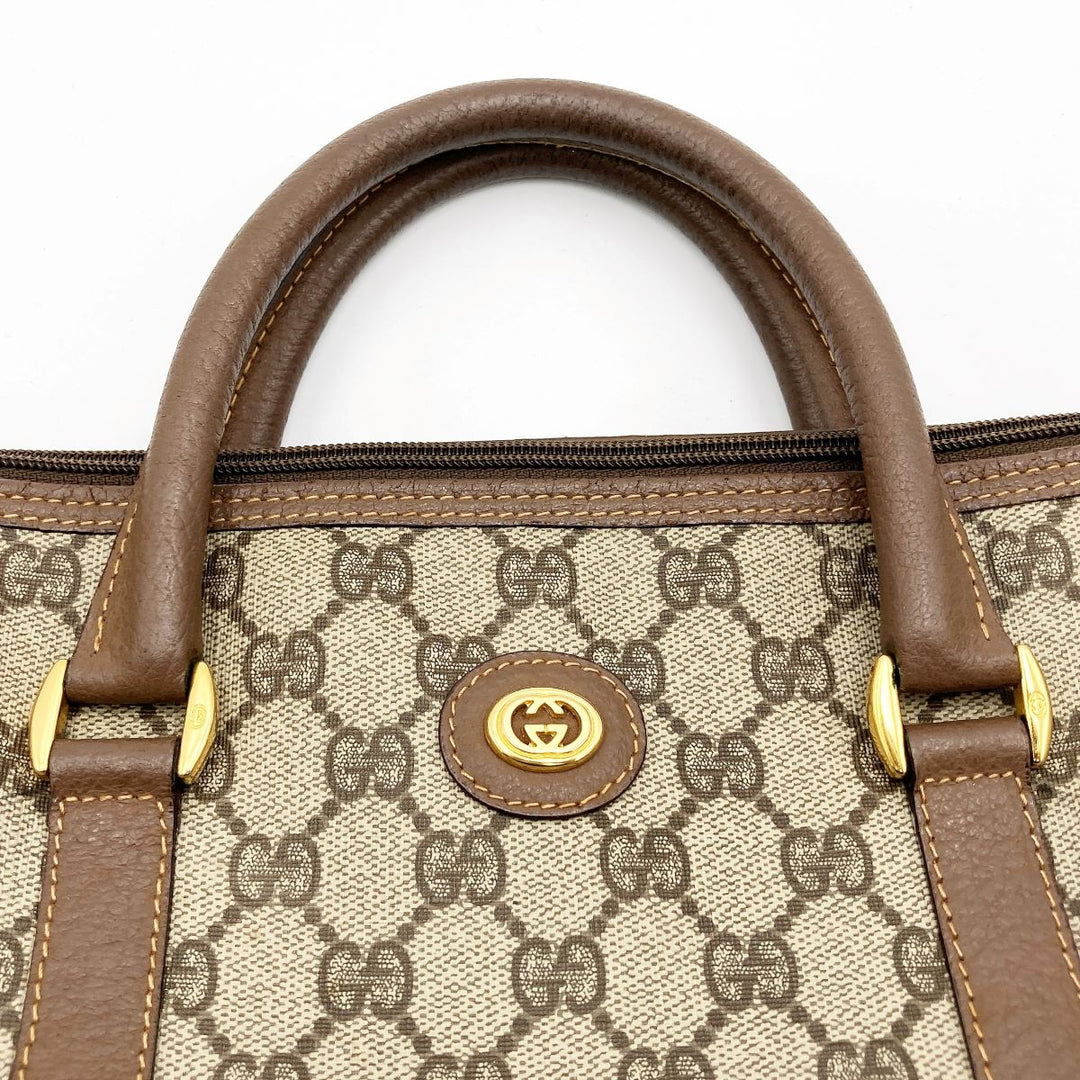 GUCCI グッチ 
 002 23 6842 ボストンバッグ 
GGスプリームキャンバス ブラウン