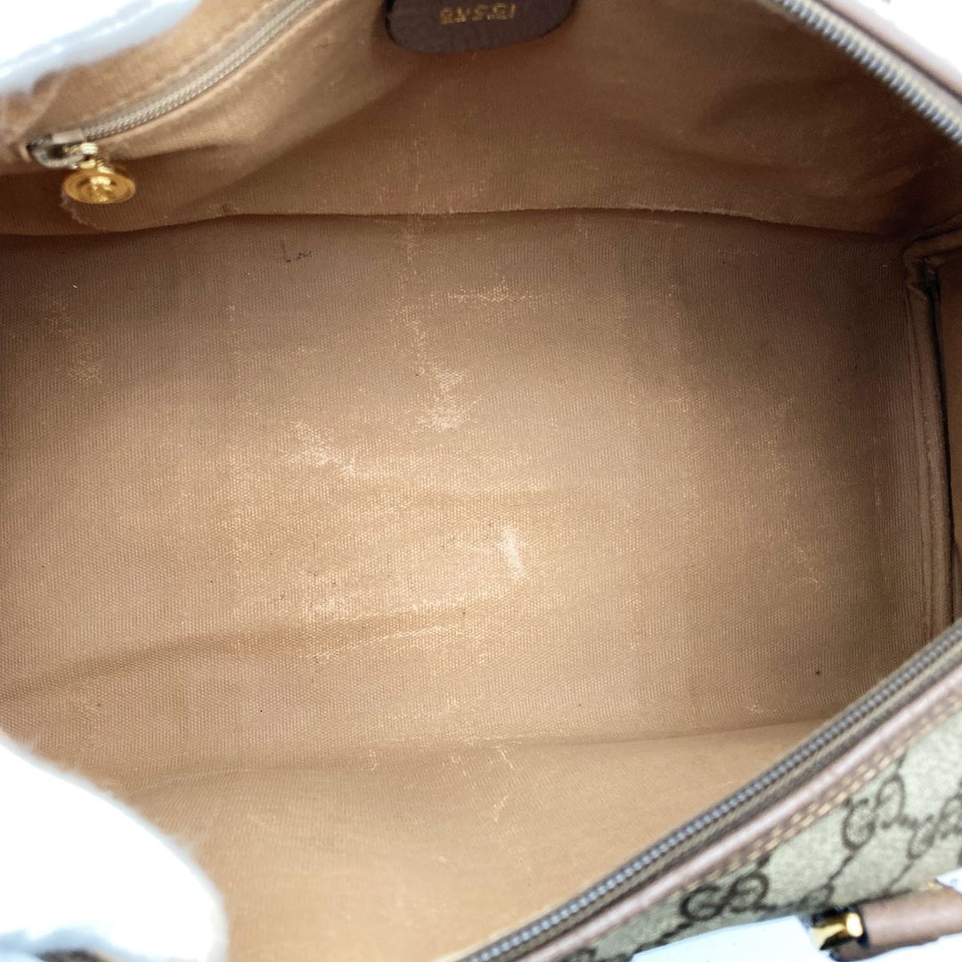 GUCCI グッチ 
 002 23 6842 ボストンバッグ 
GGスプリームキャンバス ブラウン