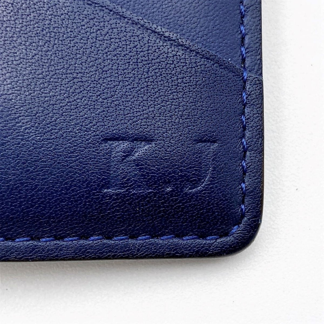 LOUIS VUITTON ルイ・ヴィトン 
 Vシグネチャー ポルトフォイユ ミュルティプル M61169 二つ折り財布 
PVC ブラウン