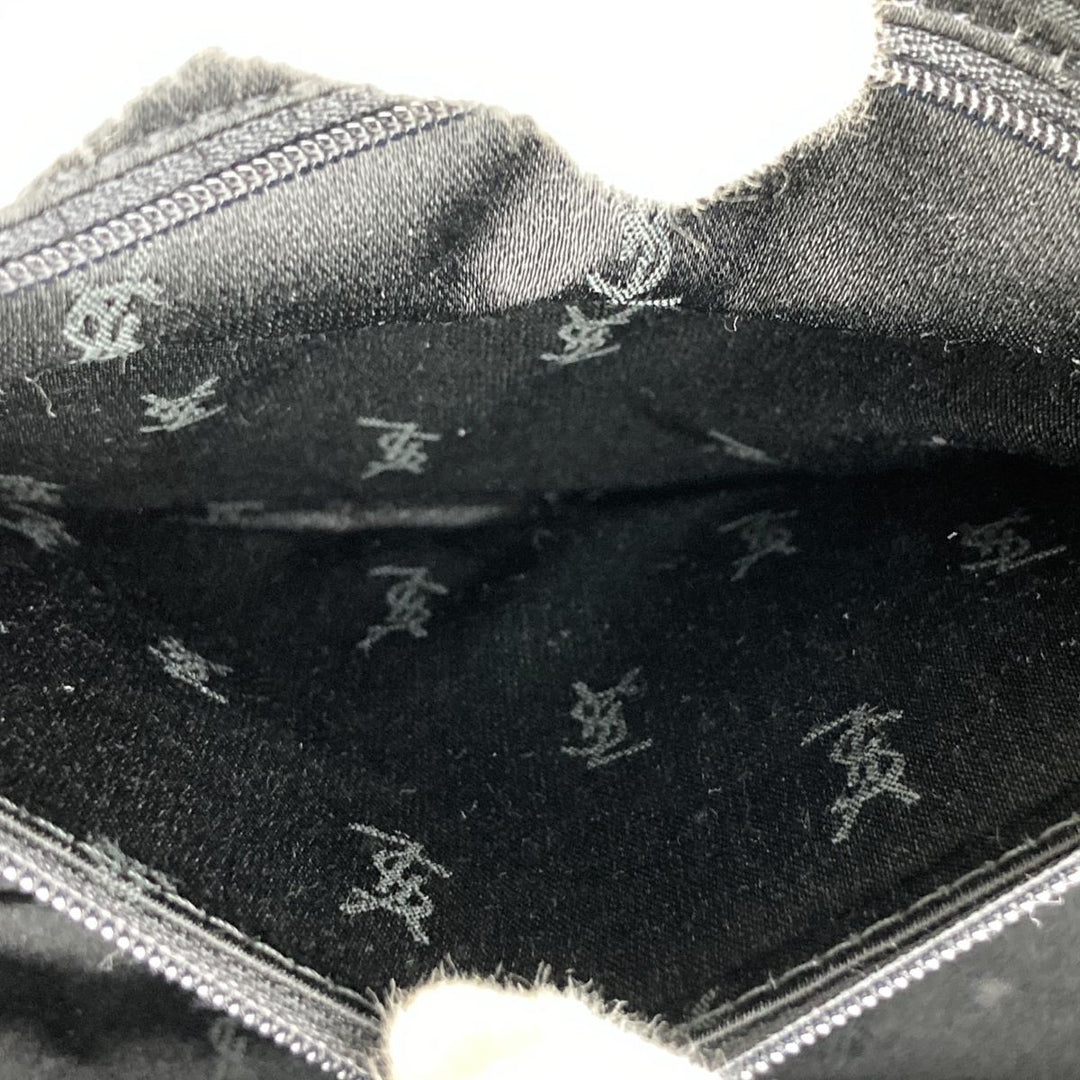 YVES SAINT LAURENT イヴ・サンローラン 
 ハンドバッグ 
レザー ブラック