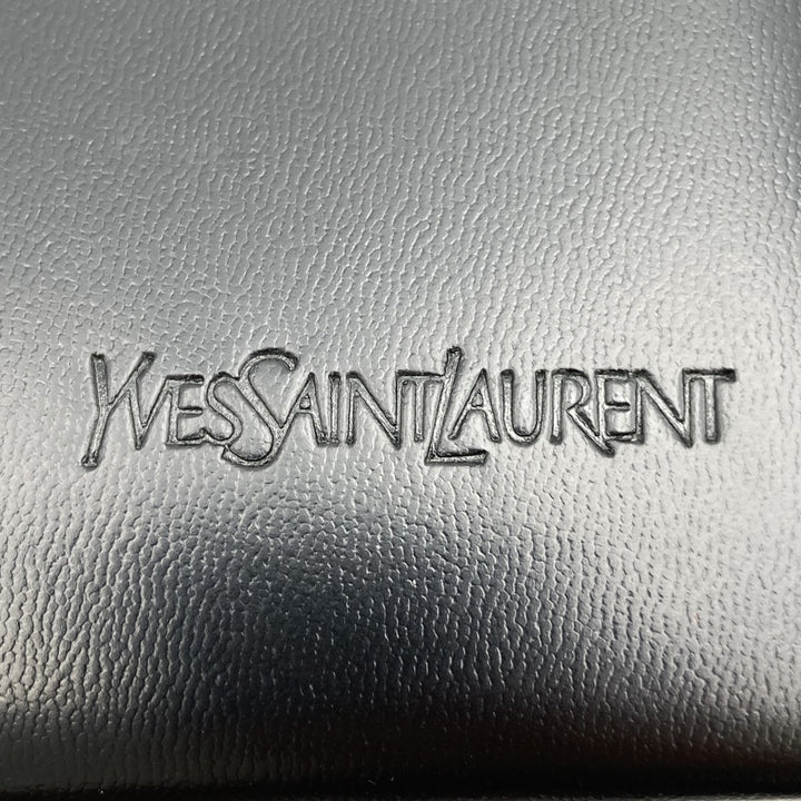 YVES SAINT LAURENT イヴ・サンローラン 
 ハンドバッグ 
レザー ブラック