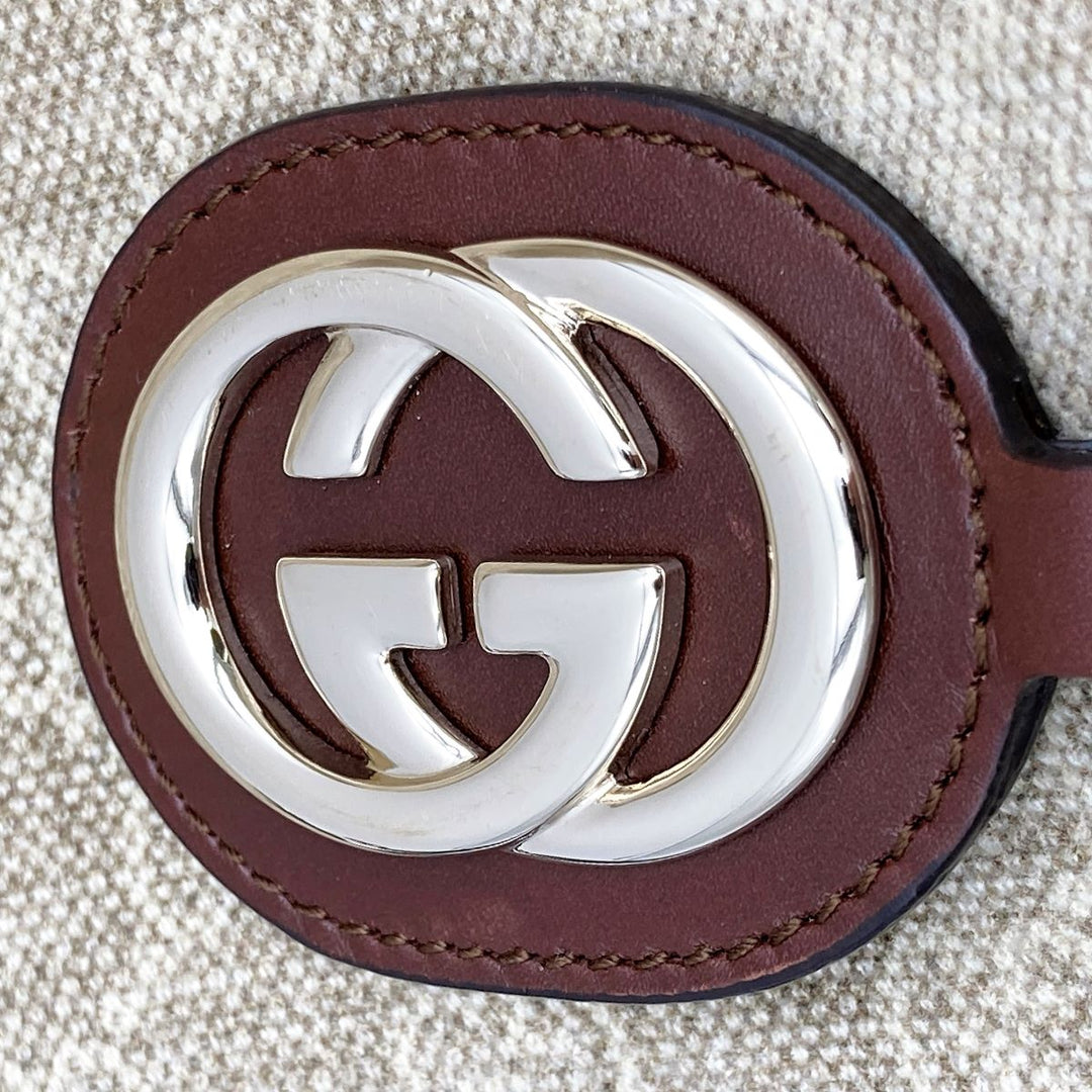 GUCCI グッチ 
 211943 トートバッグ 
GGキャンバス ベージュ