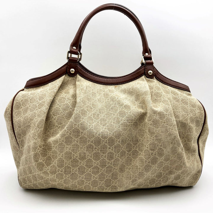 GUCCI グッチ 
 211943 トートバッグ 
GGキャンバス ベージュ