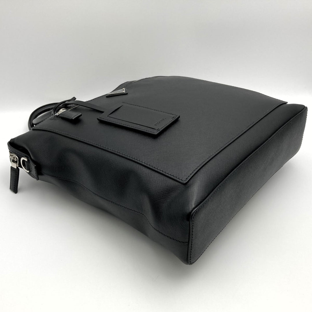 PRADA プラダ 
 トートバッグ 
レザー ブラック