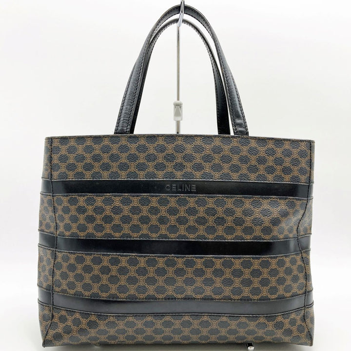 CELINE セリーヌ 
 MC96 トートバッグ 
PVC ブラウン