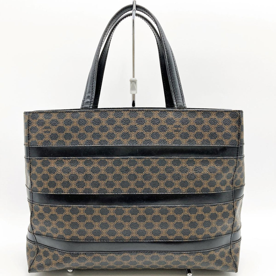 CELINE セリーヌ 
 MC96 トートバッグ 
PVC ブラウン