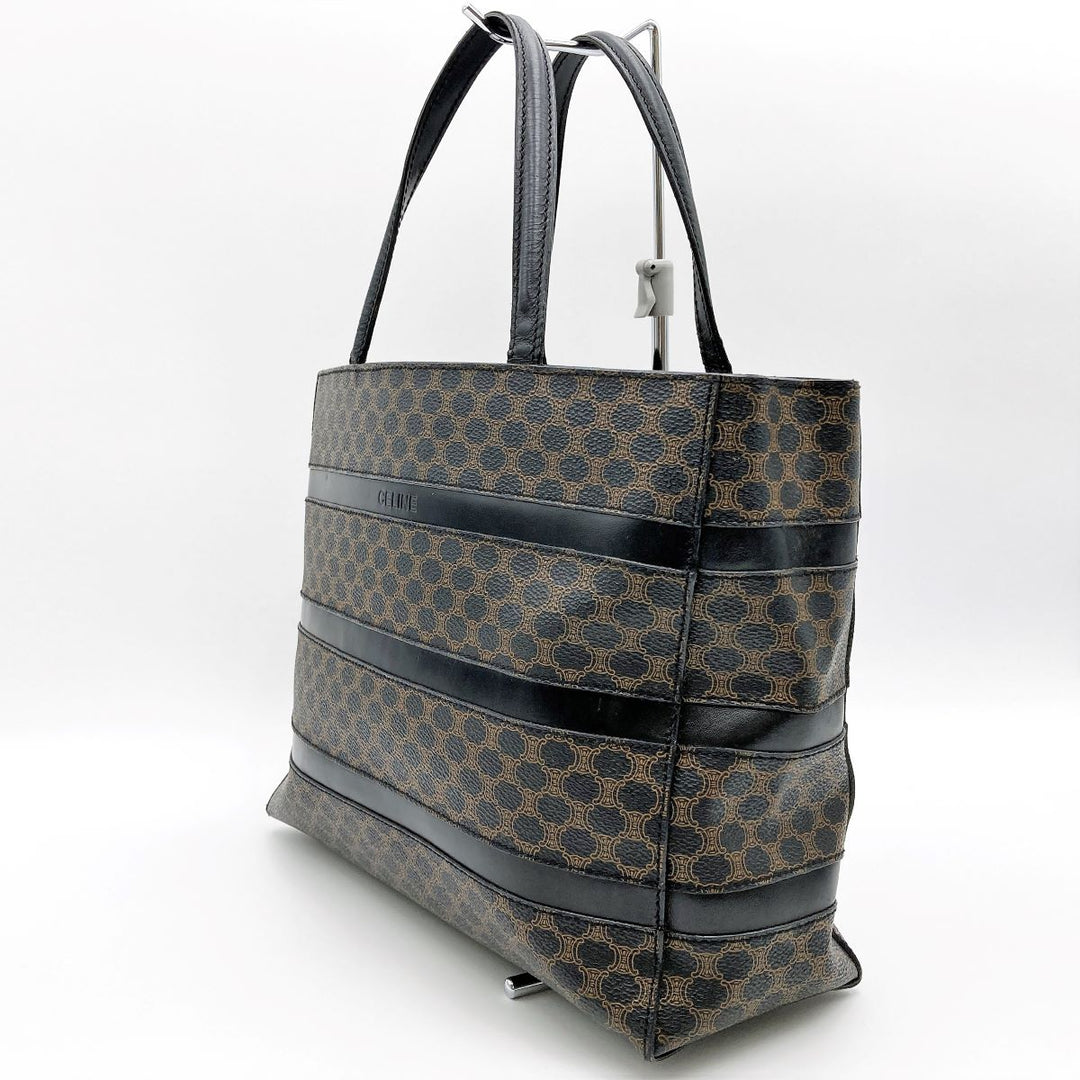CELINE セリーヌ 
 MC96 トートバッグ 
PVC ブラウン