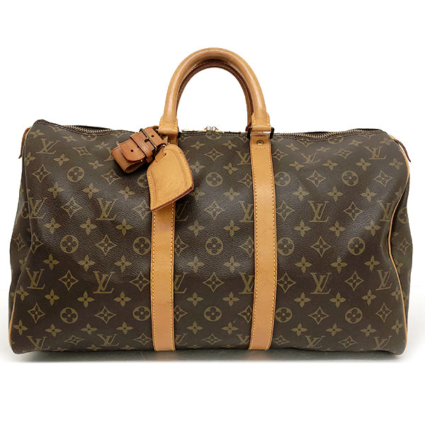 LOUIS VUITTON ルイ・ヴィトン 
 キーポル45 M41428/キーポル45 ボストンバッグ 
モノグラムキャンバス ブラウン