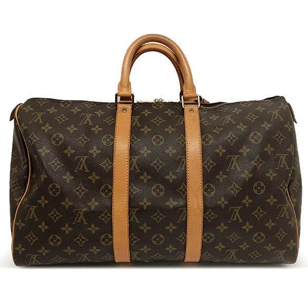 LOUIS VUITTON ルイ・ヴィトン 
 キーポル45 M41428/キーポル45 ボストンバッグ 
モノグラムキャンバス ブラウン