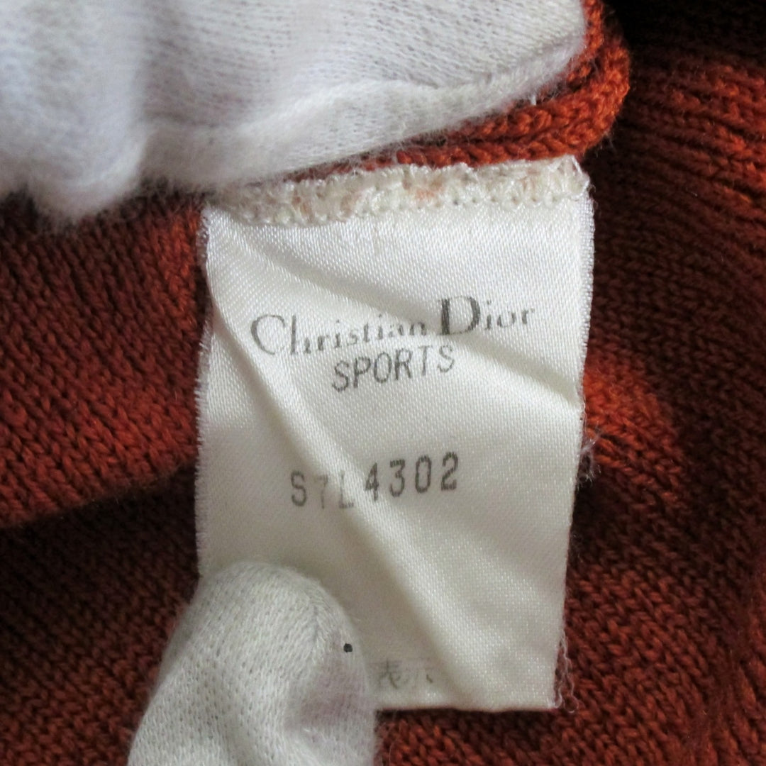 Christian Dior クリスチャンディオール 
 ニット 
ウール オレンジ