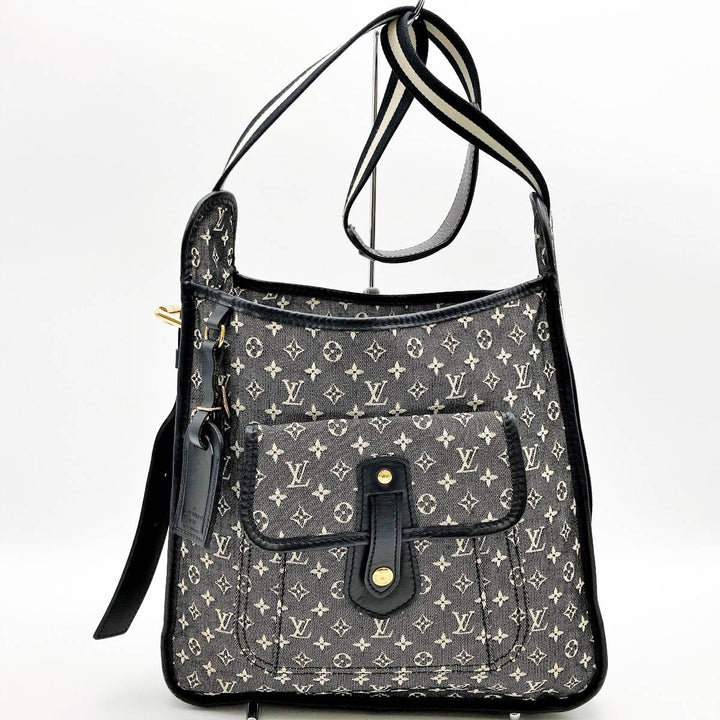 LOUIS VUITTON ルイ・ヴィトン 
 M92324 ショルダーバッグ 
キャンバス/レザー  ブラック