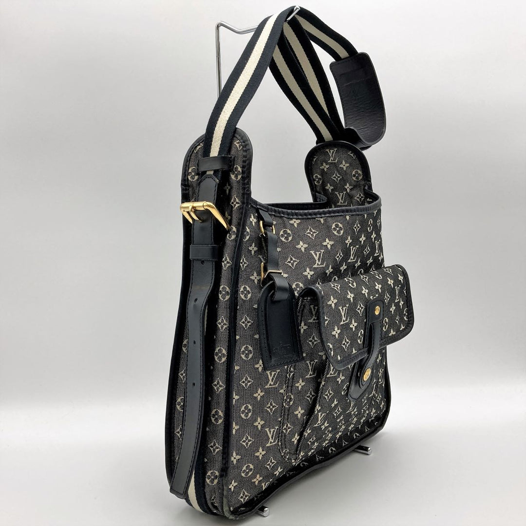 LOUIS VUITTON ルイ・ヴィトン 
 M92324 ショルダーバッグ 
キャンバス/レザー  ブラック