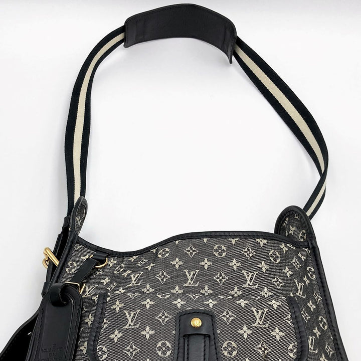 LOUIS VUITTON ルイ・ヴィトン 
 M92324 ショルダーバッグ 
キャンバス/レザー  ブラック