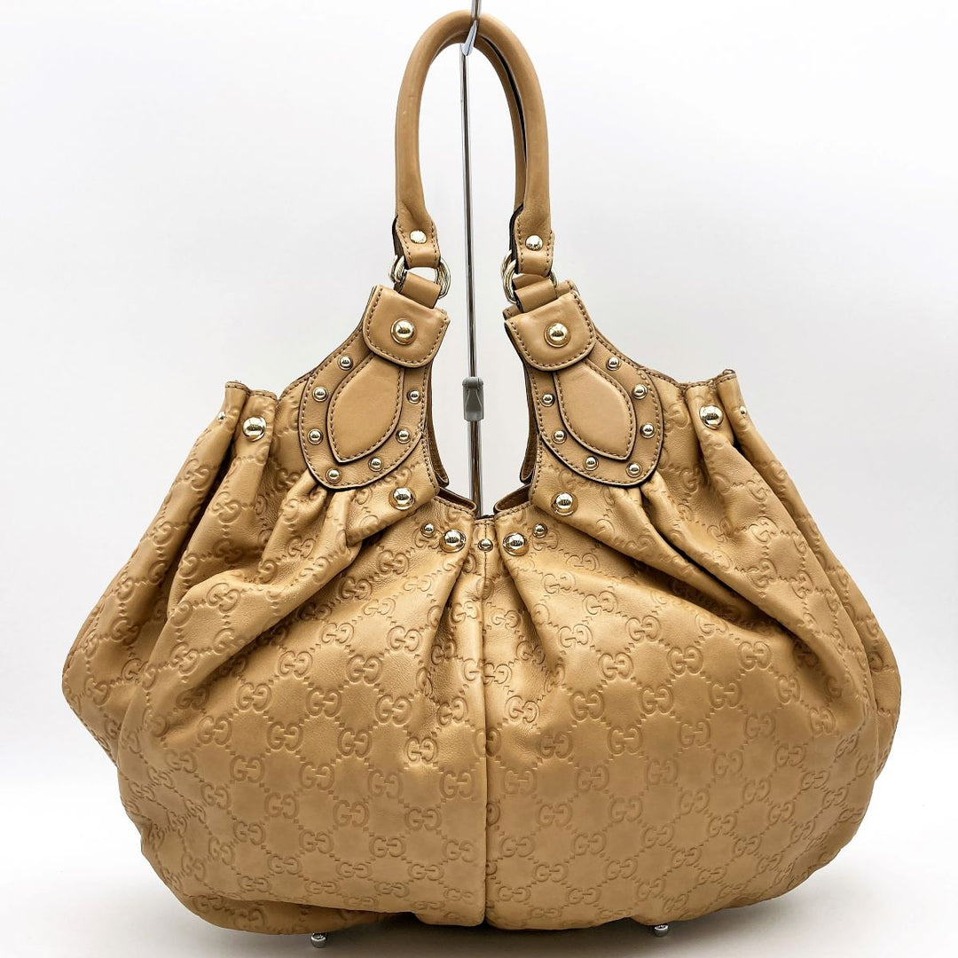 GUCCI グッチ 
 203624 トートバッグ 
レザー ブラウン