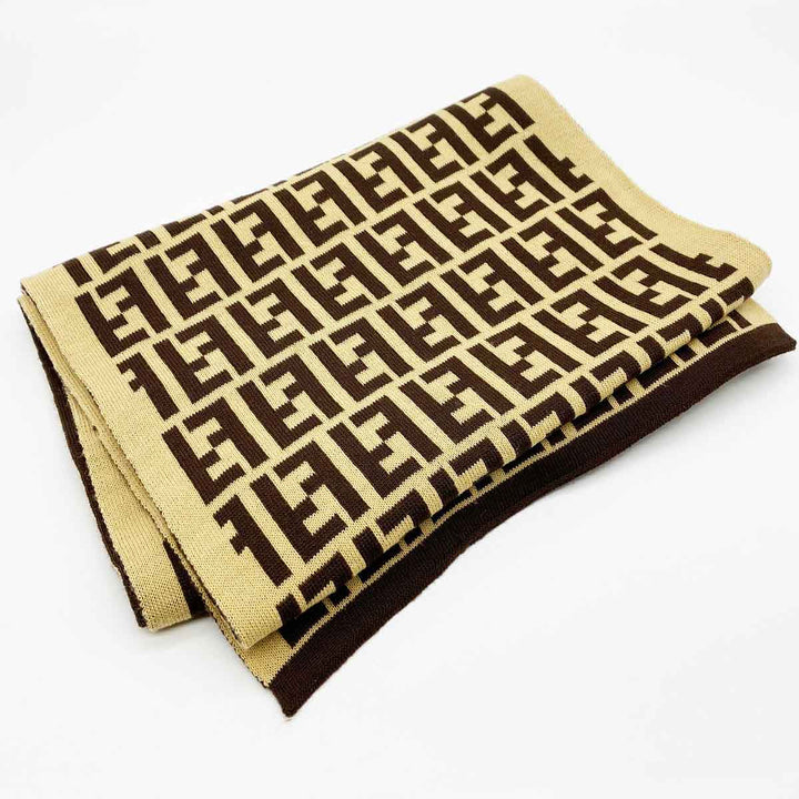 FENDI フェンディ 
 マフラー 
 ベージュ