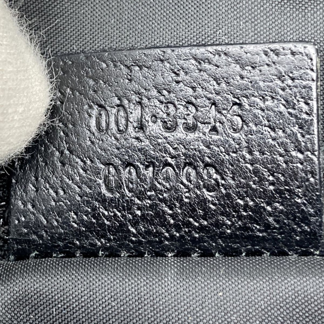 GUCCI グッチ 
 ジャッキー 001・3346 ショルダーバッグ 
ナイロン ブラック