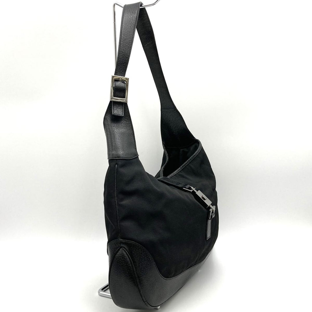 GUCCI グッチ 
 ジャッキー 001・3346 ショルダーバッグ 
ナイロン ブラック