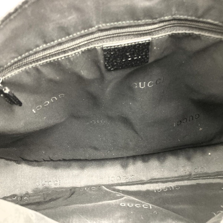 GUCCI グッチ 
 ジャッキー 001・3346 ショルダーバッグ 
ナイロン ブラック