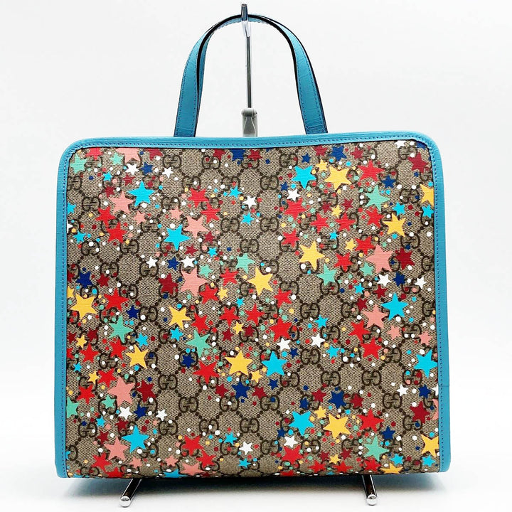 GUCCI グッチ 
 605614 トートバッグ 
GGスプリームキャンバス ブルー