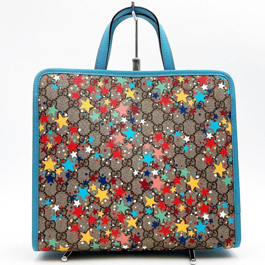 GUCCI グッチ 
 605614 トートバッグ 
GGスプリームキャンバス ブルー