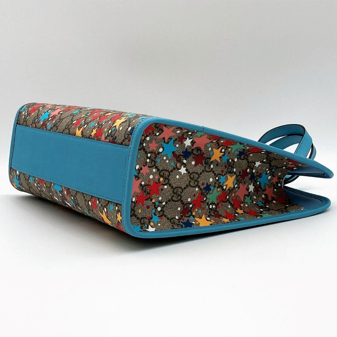 GUCCI グッチ 
 605614 トートバッグ 
GGスプリームキャンバス ブルー