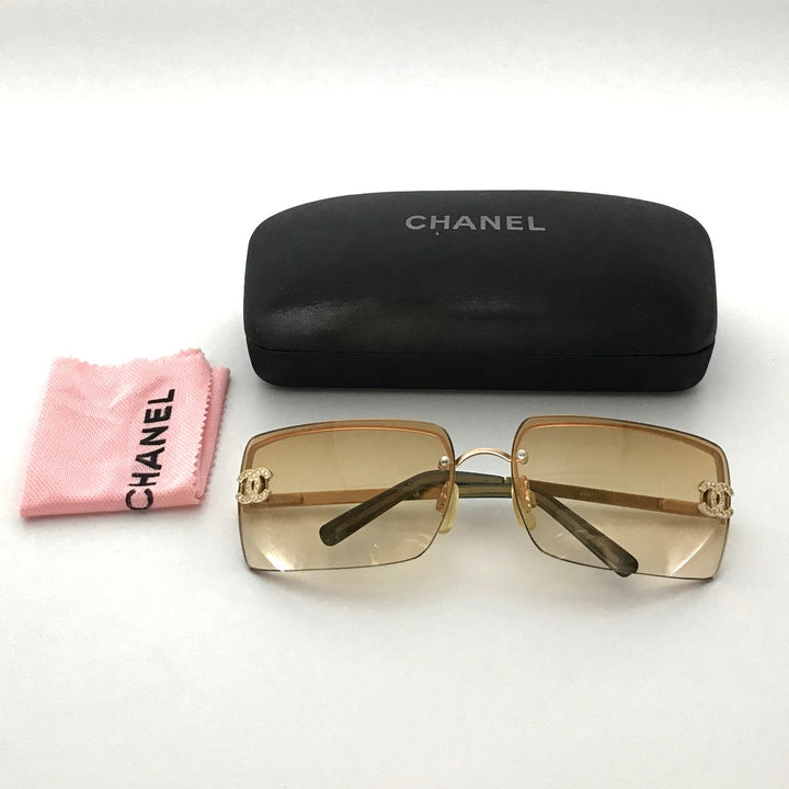 CHANEL シャネル 
 サングラス 
 ブラウン