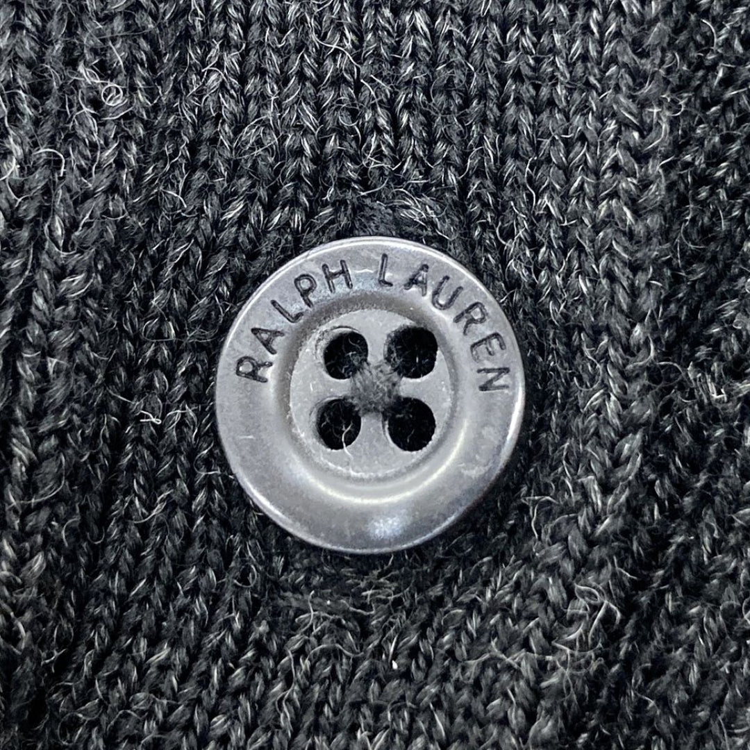 RALPH LAUREN ラルフローレン 
 カーディガン 
ウール ダークグレー