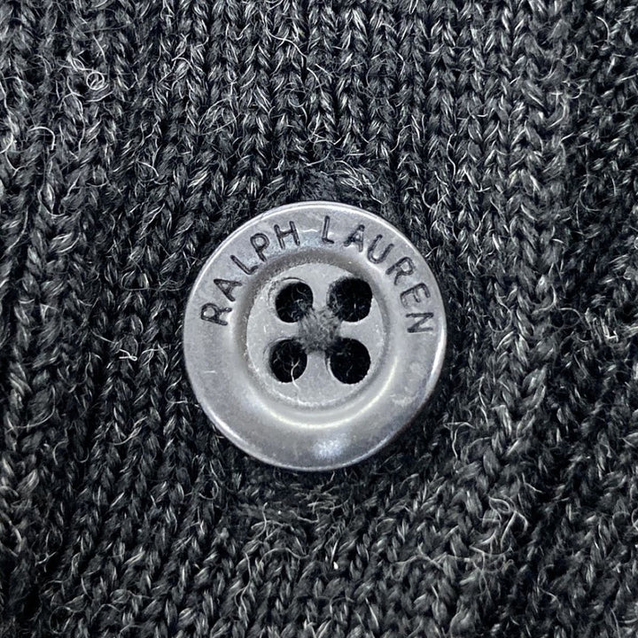 RALPH LAUREN ラルフローレン 
 カーディガン 
ウール ダークグレー