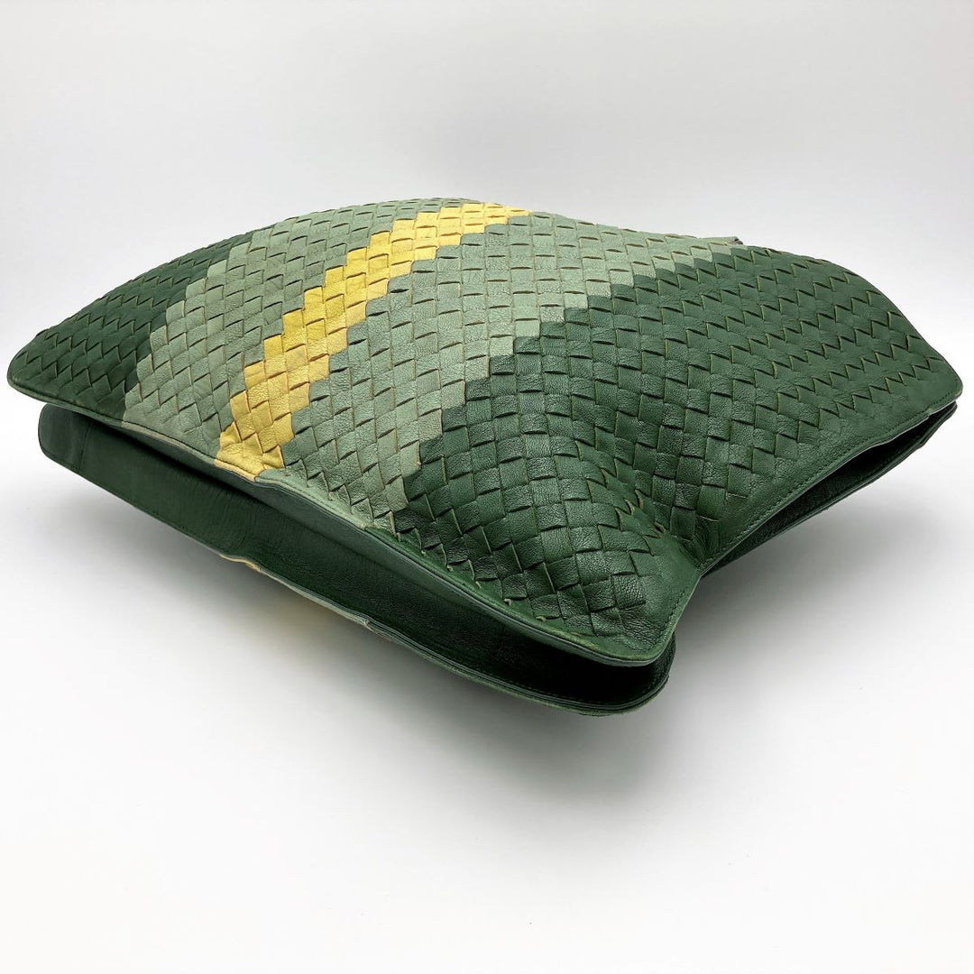 BOTTEGAVENETA ボッテガヴェネタ 
 トートバッグ 
レザー グリーン
