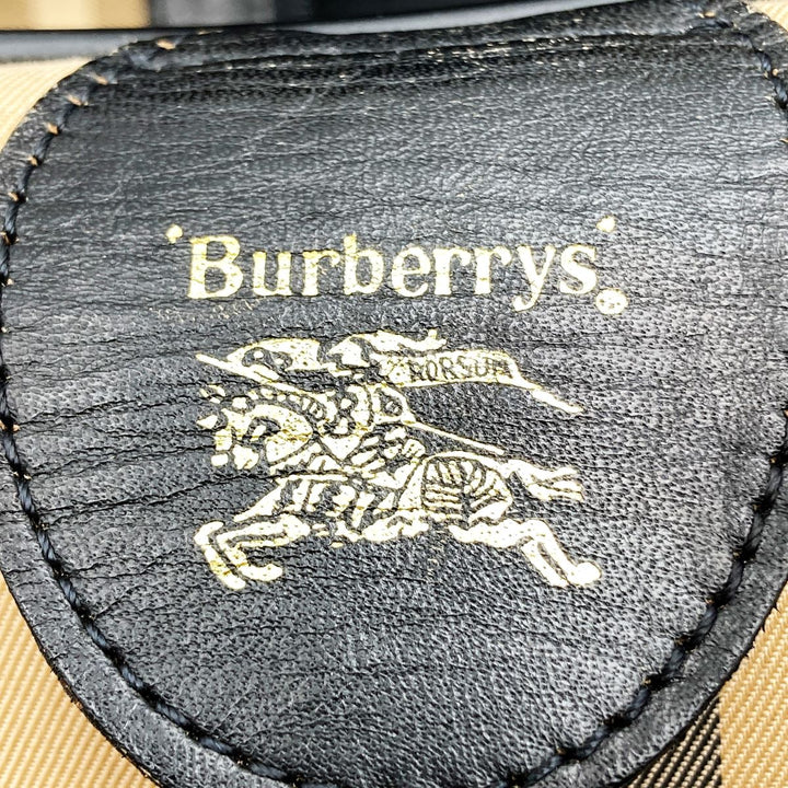 BURBERRY バーバリー 
 ボストンバッグ 
ナイロン/コットン  ベージュ