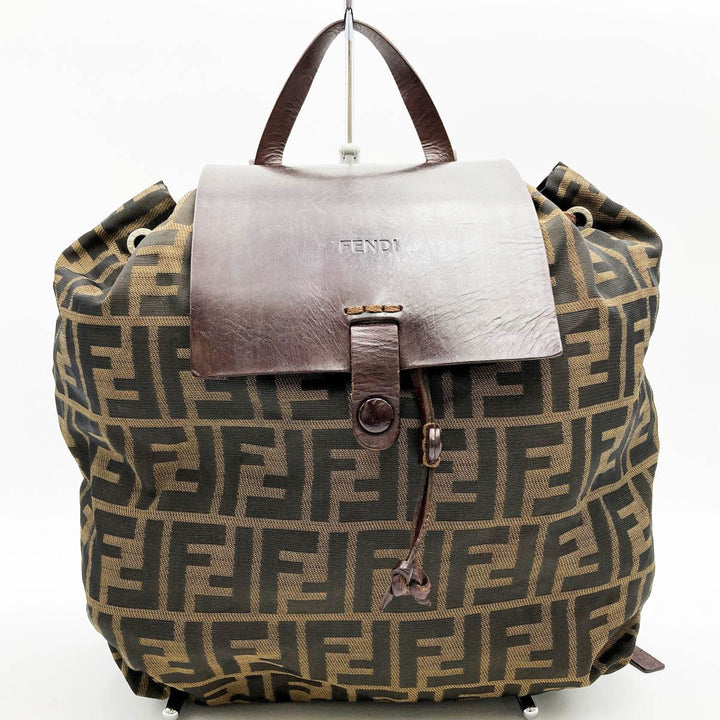 FENDI フェンディ 
 15980 リュック・デイパック 
ナイロン ブラウン