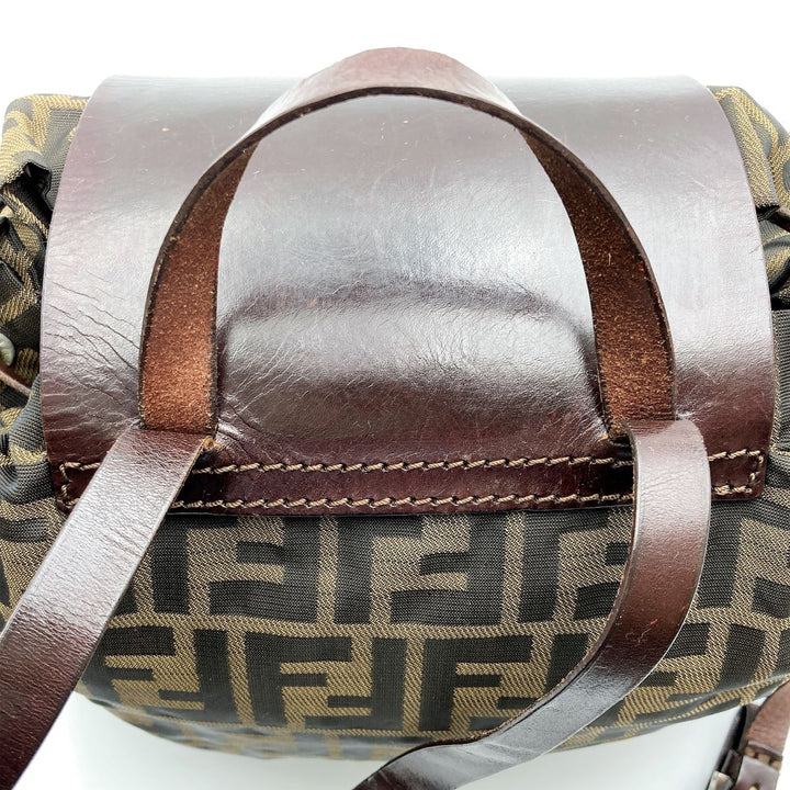 FENDI フェンディ 
 15980 リュック・デイパック 
ナイロン ブラウン
