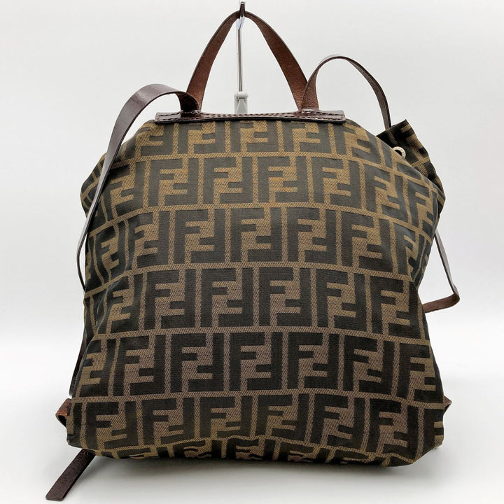 FENDI フェンディ 
 15980 リュック・デイパック 
ナイロン ブラウン