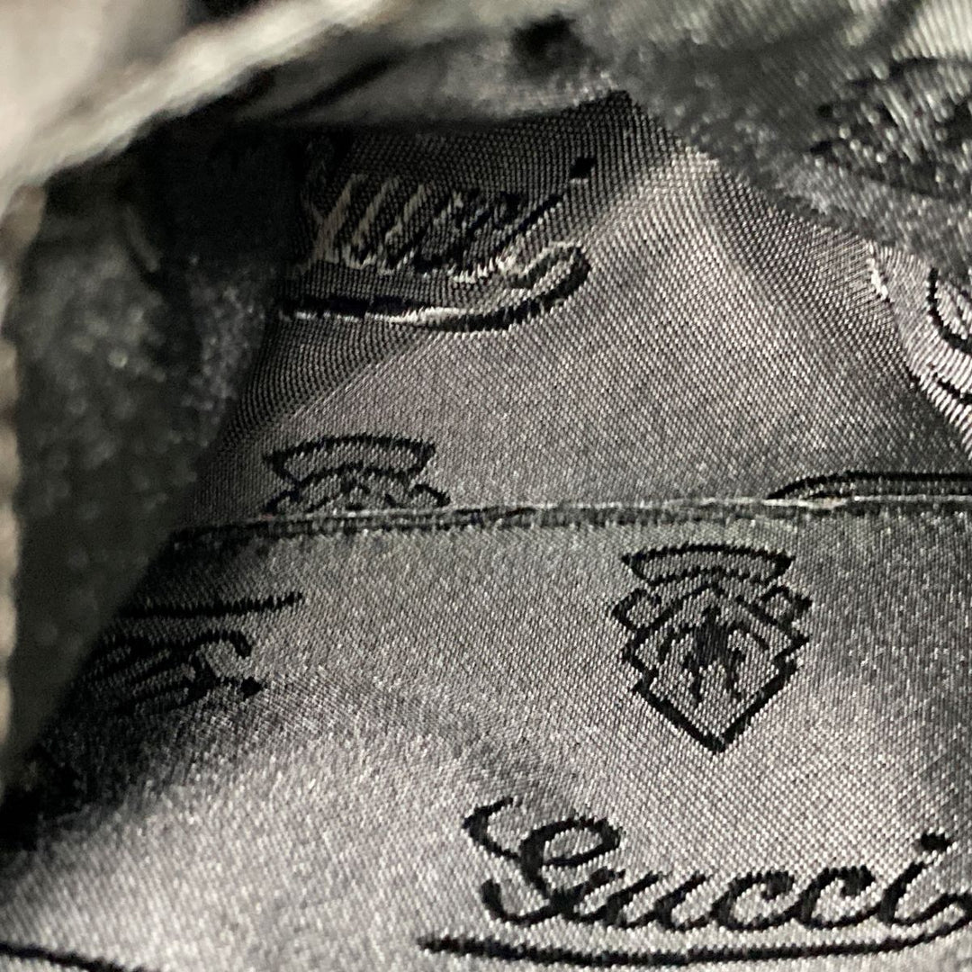 GUCCI グッチ 
 201448  ショルダーバッグ 
レザー ダークブラウン