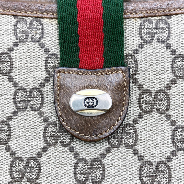 GUCCI グッチ 
 シェリーライン 904 02 026 ショルダーバッグ 
GGスプリームキャンバス ブラウン