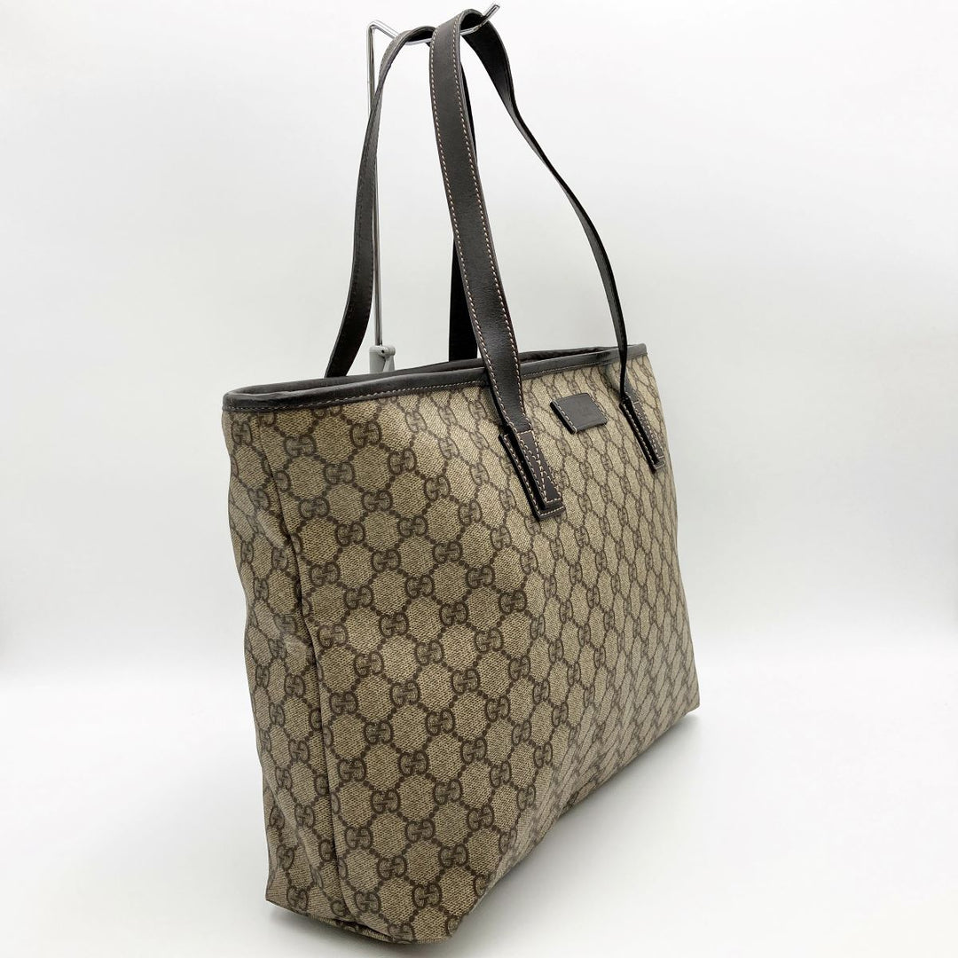 GUCCI グッチ 
 211137  トートバッグ 
GGスプリームキャンバス ブラウン