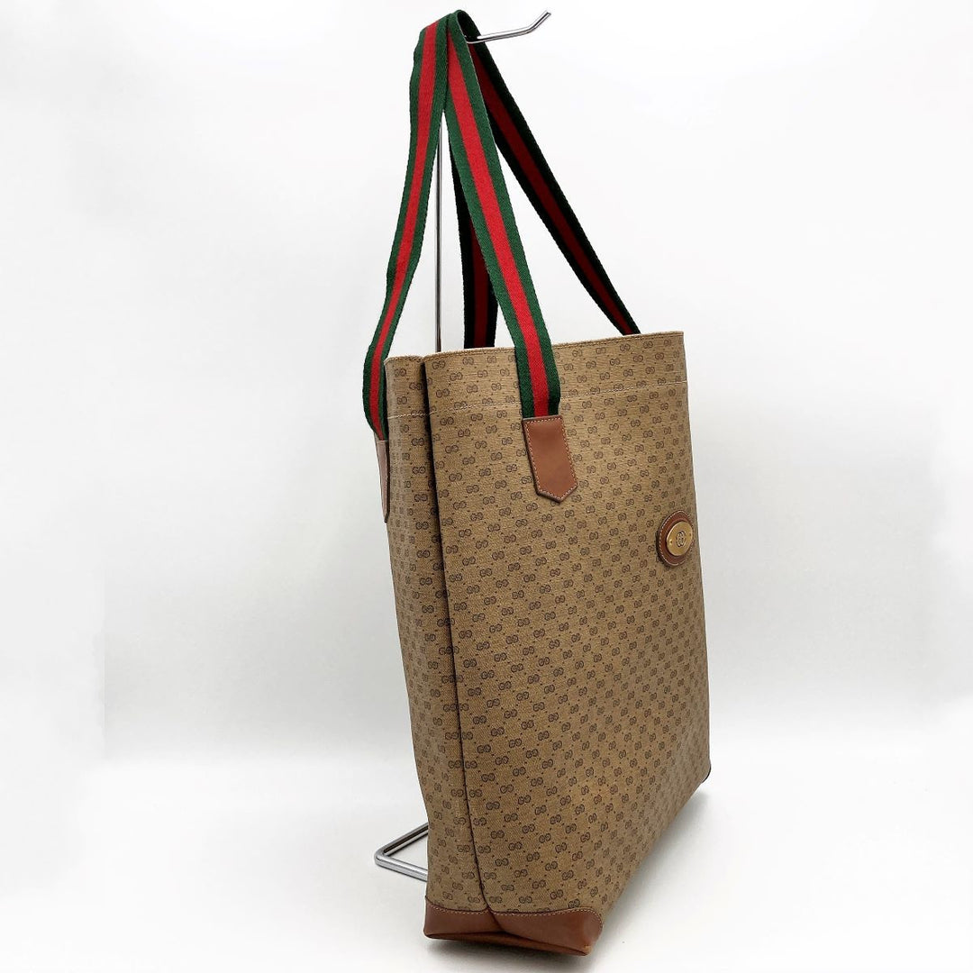 GUCCI グッチ 
 002 39 0043 トートバッグ 
PVC ベージュ