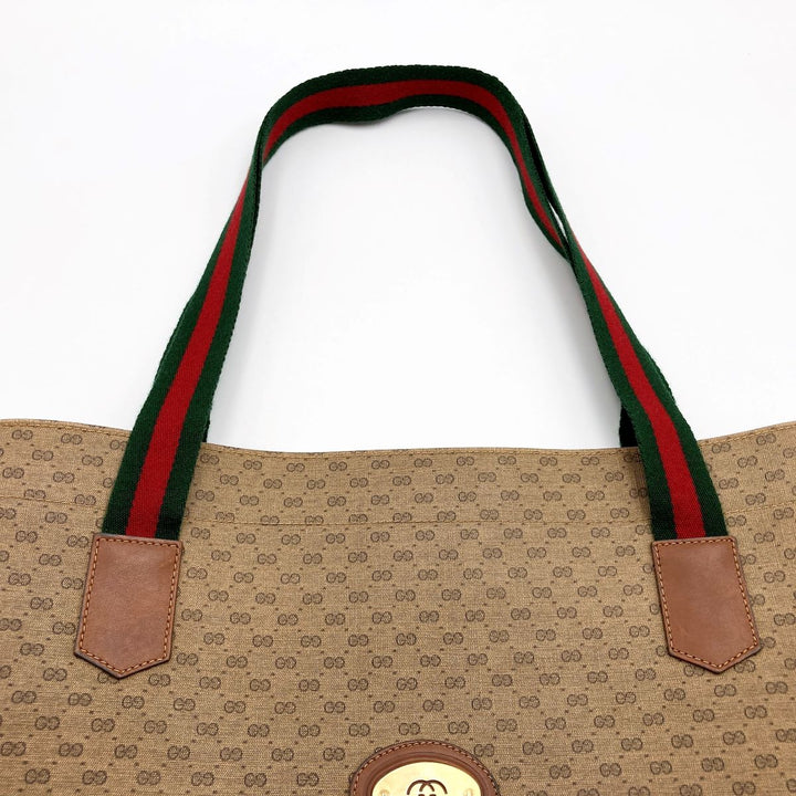GUCCI グッチ 
 002 39 0043 トートバッグ 
PVC ベージュ
