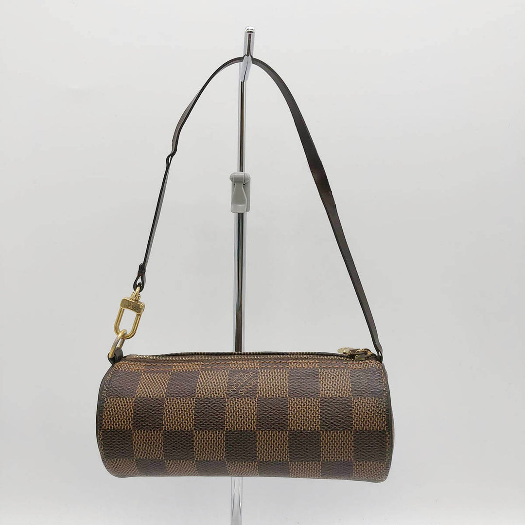 LOUIS VUITTON ルイ・ヴィトン 
 パピヨンのポーチ ポーチ 
PVC ブラウン
