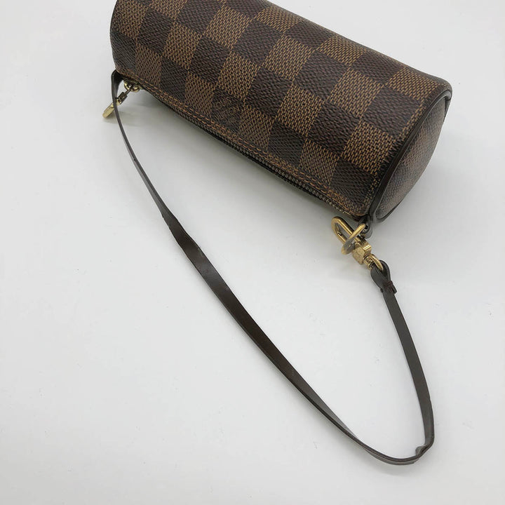 LOUIS VUITTON ルイ・ヴィトン 
 パピヨンのポーチ ポーチ 
PVC ブラウン
