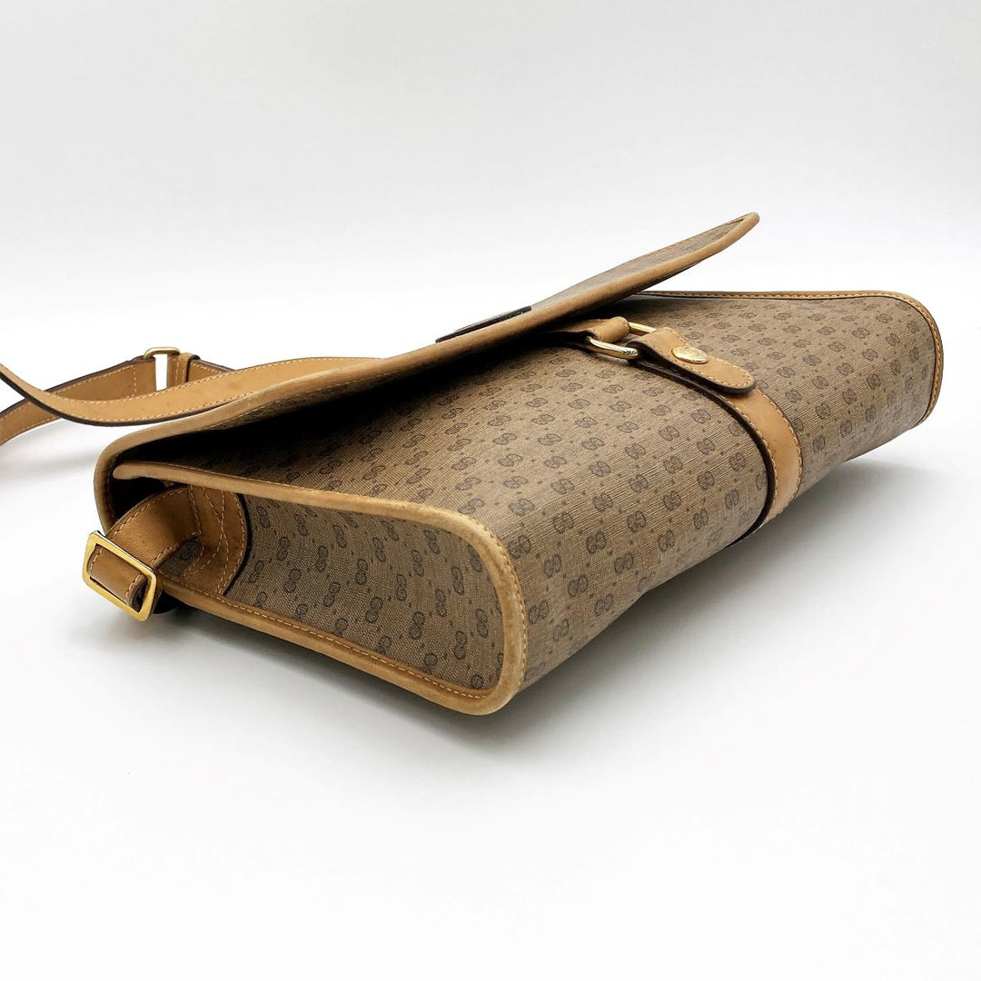 GUCCI グッチ 
 マイクロGG 007・115・6081 ショルダーバッグ 
PVC ブラウン