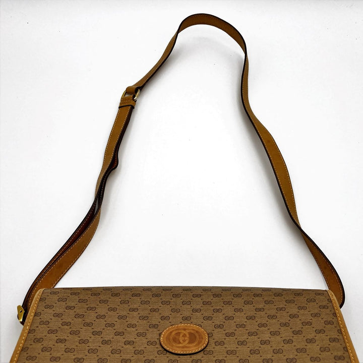 GUCCI グッチ 
 マイクロGG 007・115・6081 ショルダーバッグ 
PVC ブラウン
