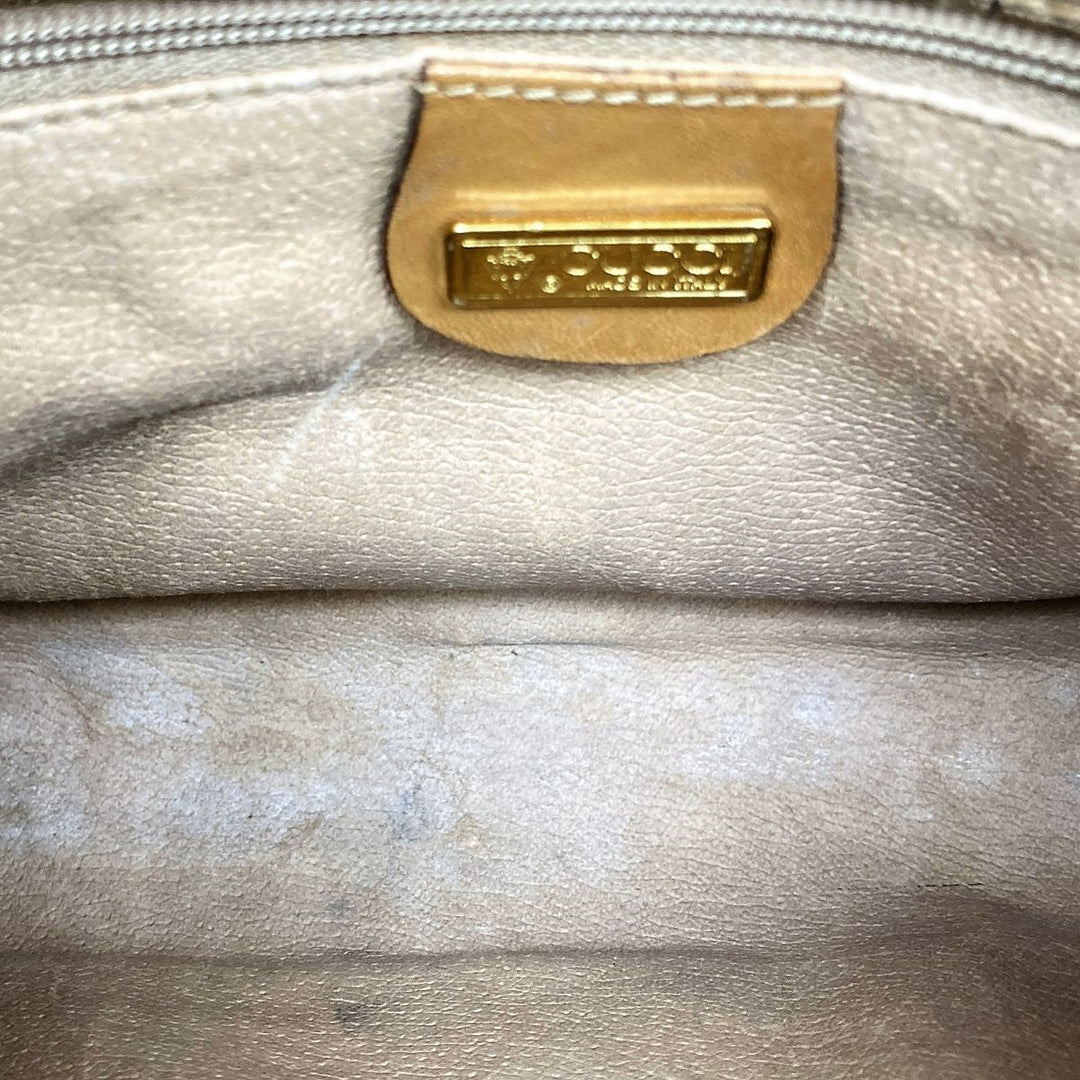 GUCCI グッチ 
 マイクロGG 007・115・6081 ショルダーバッグ 
PVC ブラウン