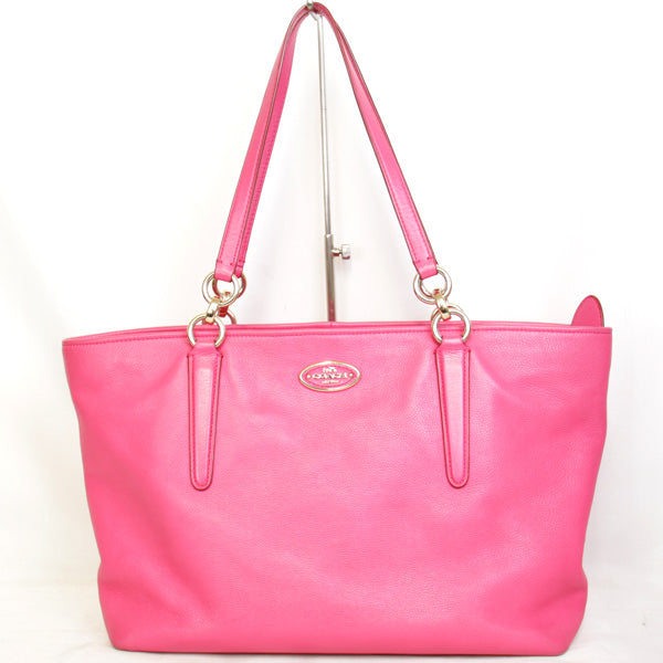 COACH コーチ 
 33961 ショルダーバッグ 
レザー ピンク