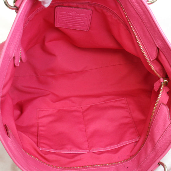 COACH コーチ 
 33961 ショルダーバッグ 
レザー ピンク
