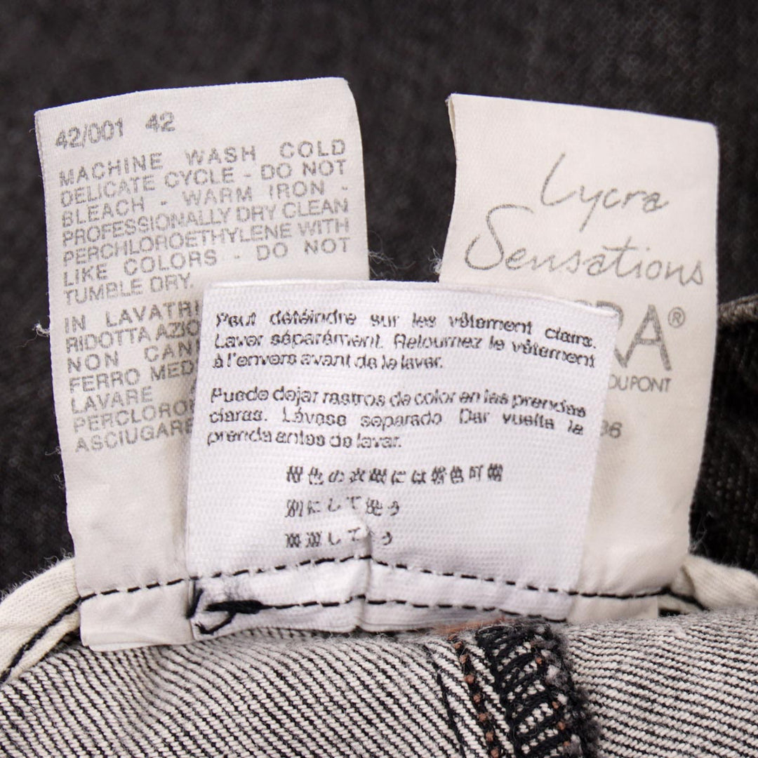MAX MARA マックスマーラ 
 デニム デニムパンツ 
コットン98％/スパンデックス2％ ブラック系