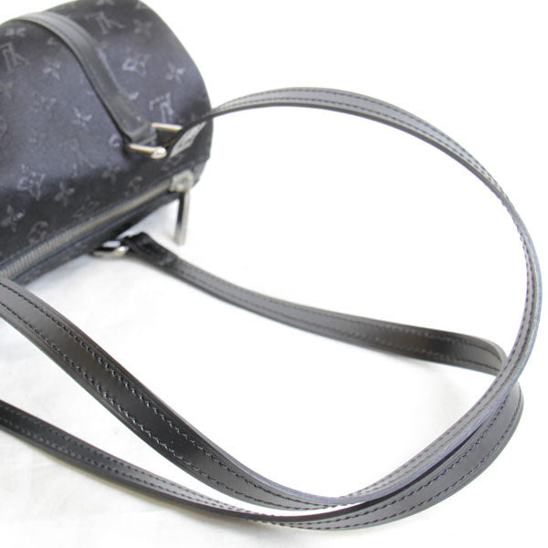 LOUIS VUITTON ルイ・ヴィトン 
 リトルパピヨン M92352 ハンドバッグ 
モノグラムサテン ブラック